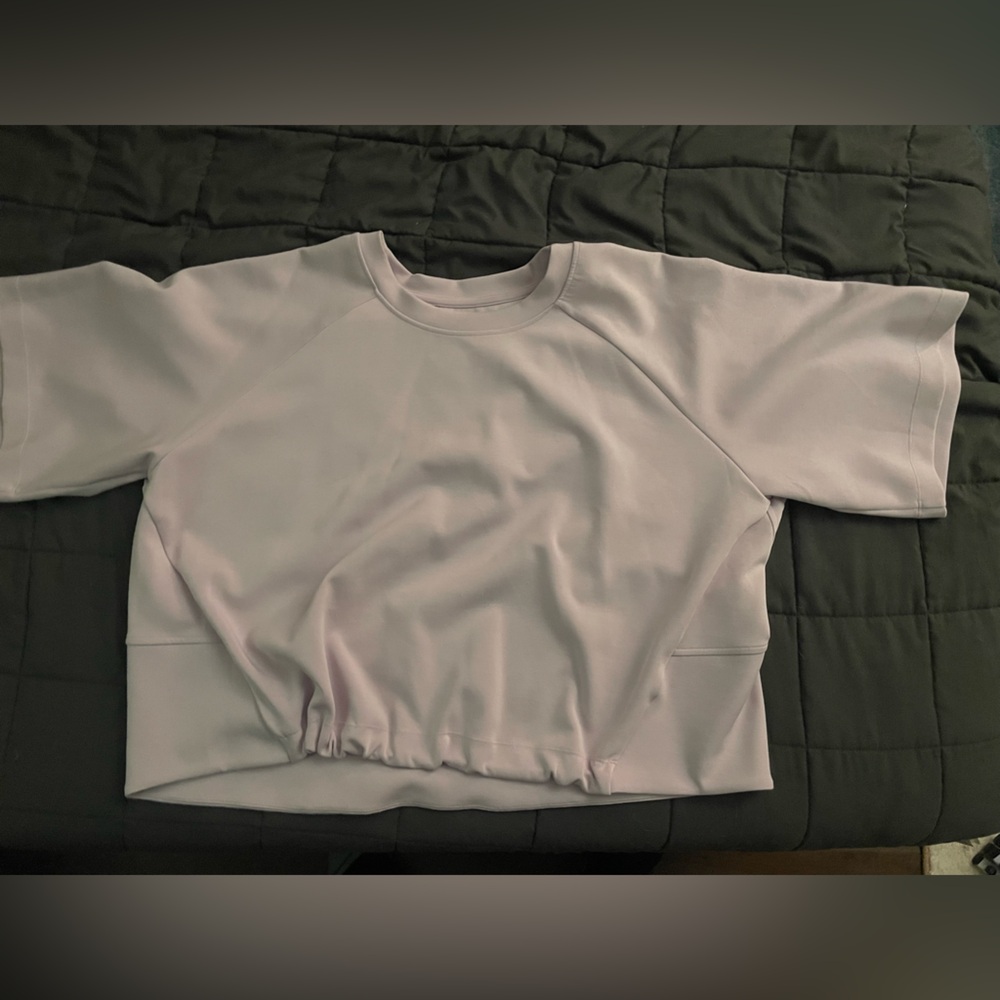 Light purple Short Sleeve Top